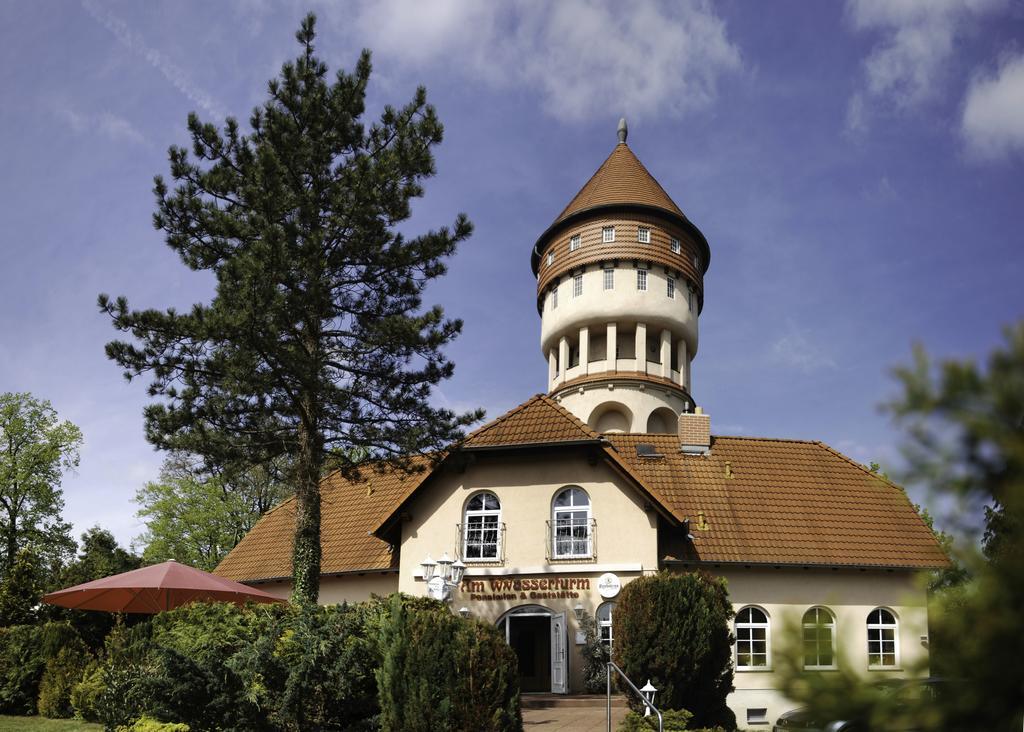 Am Wasserturm Pension Bad Muskau Exterior foto